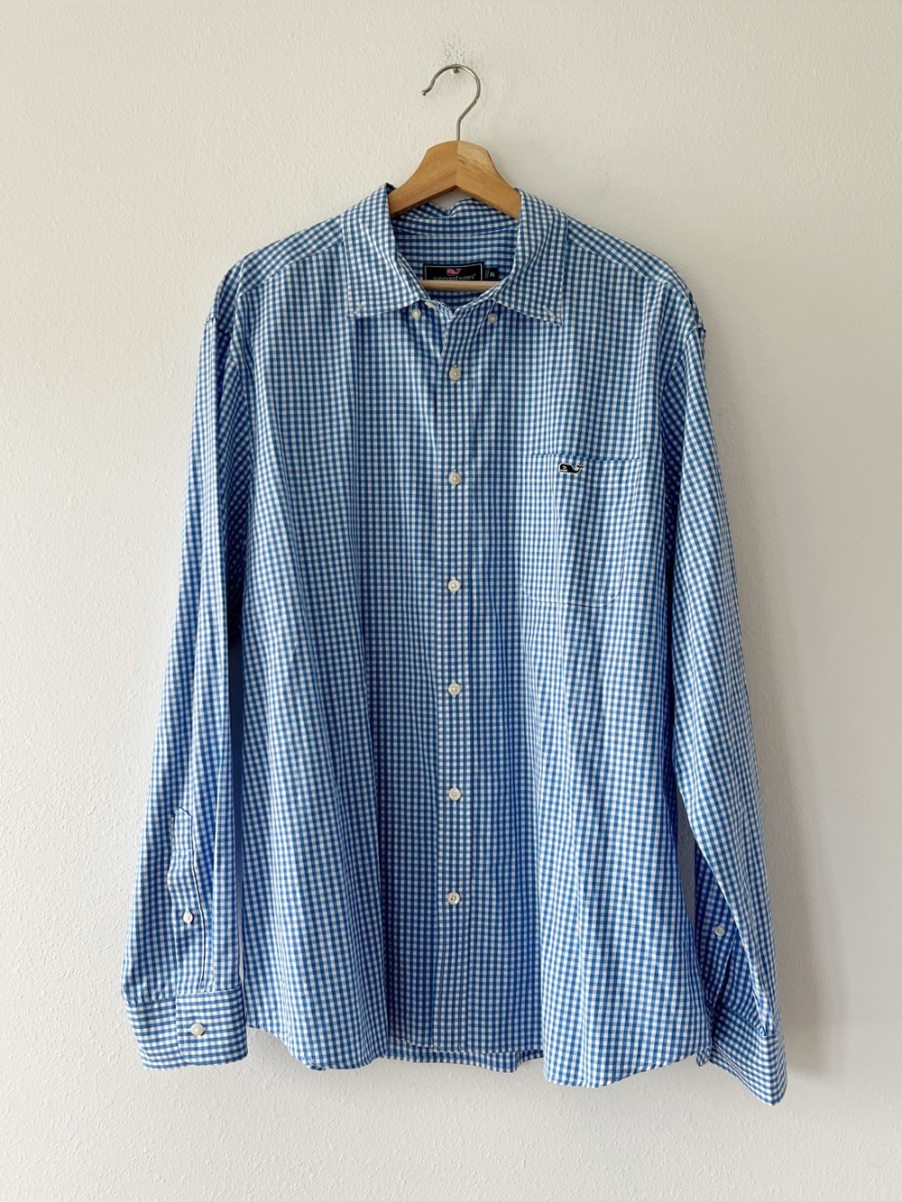 VINEYARD VINES | Micro Grid Button Down Shirt | XL